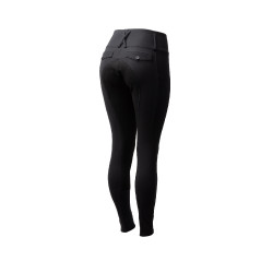 Reithose Horze Leonie mit Vollbesatz für Damen aus veganem Wildleder