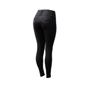 Reithose Horze Leonie mit Vollbesatz für Damen aus veganem Wildleder