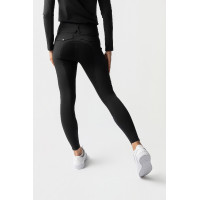 Reithose Horze Leonie mit Vollbesatz für Damen aus veganem Wildleder Schwarz Reithose Horze Leonie mit Vollbesatz für Damen aus veganem Wildleder Schwarz