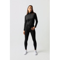 Reithose Horze Leonie mit Vollbesatz für Damen aus veganem Wildleder Schwarz Reithose Horze Leonie mit Vollbesatz für Damen aus veganem Wildleder Schwarz