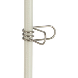 Isolator Master Clip Edelstahl AKO 12 mm