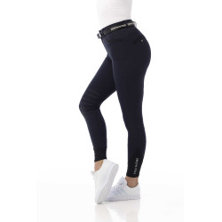 Reithose Equithème Safir Marine / Schwarz Blau Reithose Equithème Safir Marine / Schwarz Blau