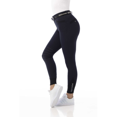 Reithose Equithème Safir Marine / Schwarz Blau Reithose Equithème Safir Marine / Schwarz Blau