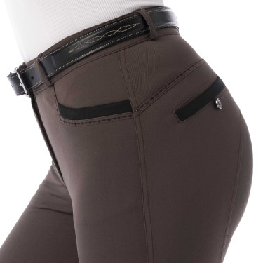 Reithose Equithème Safir Braun / Schwarz Reithose Equithème Safir Braun / Schwarz