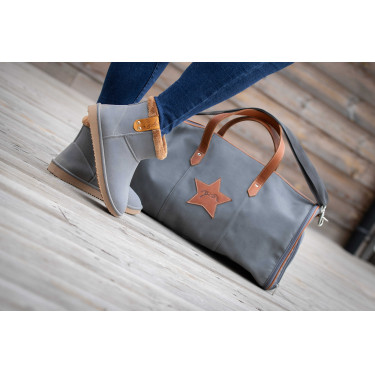 Pénélope Stiefel Grau / Braun