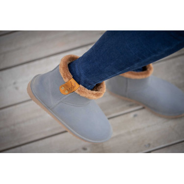 Pénélope Stiefel Grau / Braun