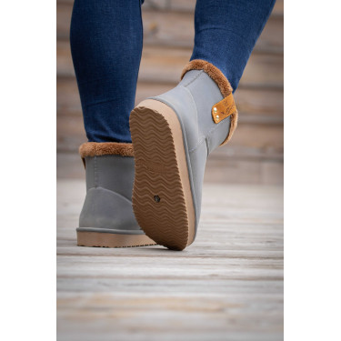 Pénélope Stiefel Grau / Braun