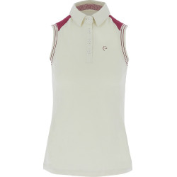 Ärmelloses Damen-Piqué-Poloshirt Equithème Ärmelloses Damen-Piqué-Poloshirt Equithème
