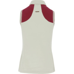 Ärmelloses Damen-Piqué-Poloshirt Equithème Ärmelloses Damen-Piqué-Poloshirt Equithème
