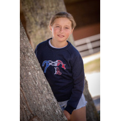 Sweatshirt Pénélope Chloé Marineblau Sweatshirt Pénélope Chloé Marineblau
