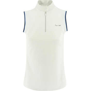 Wettkampf-Poloshirt Equit'M ohne Ärmel für Damen Wettkampf-Poloshirt Equit'M ohne Ärmel für Damen
