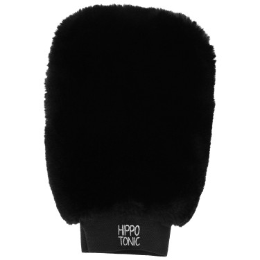 Hippotonic Glanzhandschuh extra weich Schwarz