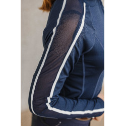 Equithème Originals Mélodie T-Shirt Marine Marineblau Equithème Originals Mélodie T-Shirt Marine Marineblau