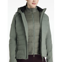 LeMieux wasserdichte Hybridjacke Brooke Damen Rosmarin Grün LeMieux wasserdichte Hybridjacke Brooke Damen Rosmarin Grün