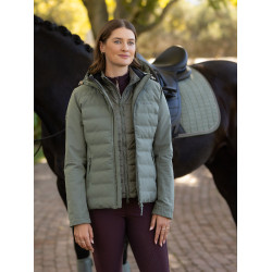 LeMieux wasserdichte Hybridjacke Brooke Damen Rosmarin Grün LeMieux wasserdichte Hybridjacke Brooke Damen Rosmarin Grün