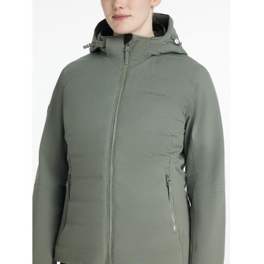 LeMieux wasserdichte Hybridjacke Brooke Damen Rosmarin Grün LeMieux wasserdichte Hybridjacke Brooke Damen Rosmarin Grün