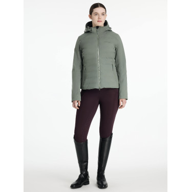 LeMieux wasserdichte Hybridjacke Brooke Damen Rosmarin Grün LeMieux wasserdichte Hybridjacke Brooke Damen Rosmarin Grün