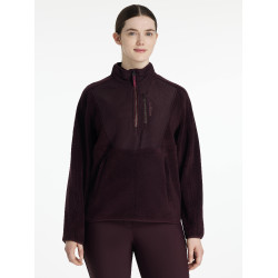 LeMieux Clara Hybrid-Fleecejacke Pflaume Lila