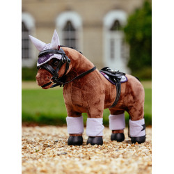 Polobanden für Mini Poney Spielzeug LeMieux Flieder Lila