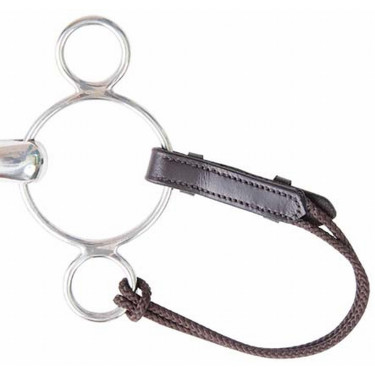Pelham-Riemen Leder und Seil T de T Pelham-Riemen Leder und Seil T de T