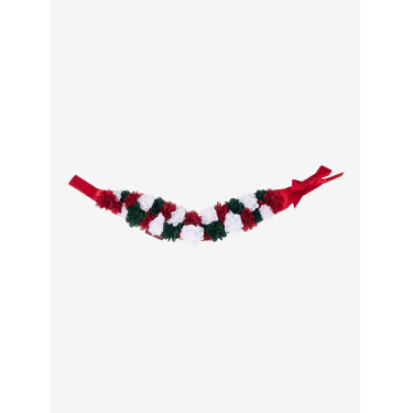 Weihnachtsgürtel Hobby Horse LeMieux mit Blume Rot Weihnachtsgürtel Hobby Horse LeMieux mit Blume Rot