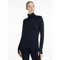 Basisschicht LeMieux Sara Rollkragenpullover Marine