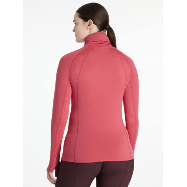 Basisschicht LeMieux Sara Rollkragenpullover Cranberry Rosa