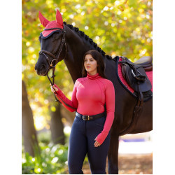 Basisschicht LeMieux Sara Rollkragenpullover Cranberry Rosa