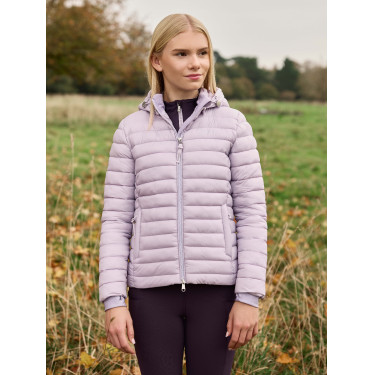 Daunenjacke mit Kapuze LeMieux Milly Young Rider Flieder Lila