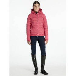 Daunenjacke mit Kapuze LeMieux Milly Young Rider Cranberry Rosa Daunenjacke mit Kapuze LeMieux Milly Young Rider Cranberry Rosa