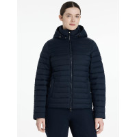 LeMieux Tilly Damen-Daunenjacke mit Kapuze Marine Marineblau LeMieux Tilly Damen-Daunenjacke mit Kapuze Marine Marineblau