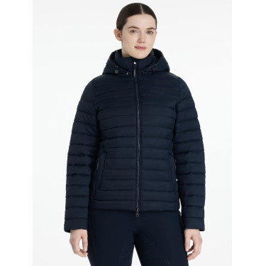 LeMieux Tilly Damen-Daunenjacke mit Kapuze Marine