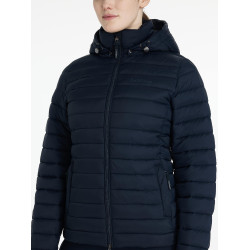 LeMieux Tilly Damen-Daunenjacke mit Kapuze Marine Marineblau