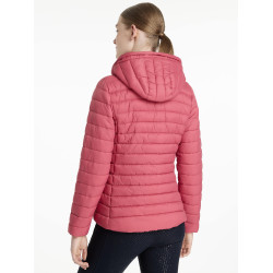 LeMieux Tilly Damen-Daunenjacke mit Kapuze Cranberry Rosa LeMieux Tilly Damen-Daunenjacke mit Kapuze Cranberry Rosa