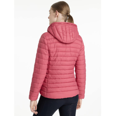 LeMieux Tilly Damen-Daunenjacke mit Kapuze Cranberry Rosa LeMieux Tilly Damen-Daunenjacke mit Kapuze Cranberry Rosa