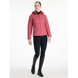 LeMieux Tilly Damen-Daunenjacke mit Kapuze Cranberry Rosa LeMieux Tilly Damen-Daunenjacke mit Kapuze Cranberry Rosa
