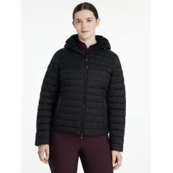 LeMieux Tilly Damen-Daunenjacke mit Kapuze Schwarz