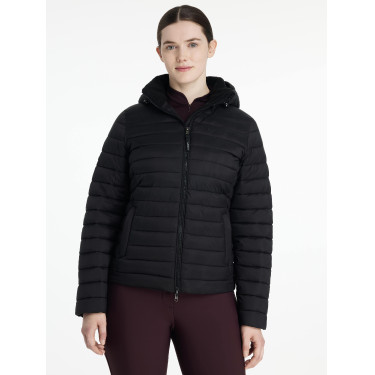 LeMieux Tilly Damen-Daunenjacke mit Kapuze Schwarz