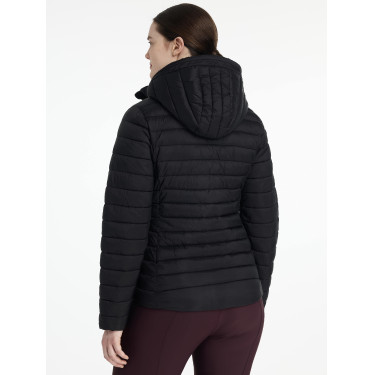 LeMieux Tilly Damen-Daunenjacke mit Kapuze Schwarz