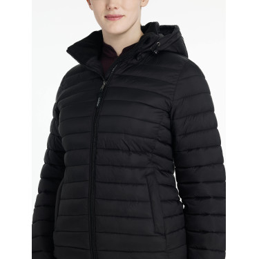 LeMieux Tilly Damen-Daunenjacke mit Kapuze Schwarz