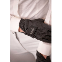 Pisma Strass Handschuhe Pénélope Schwarz