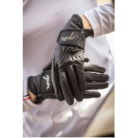 Pisma Strass Handschuhe Pénélope Schwarz