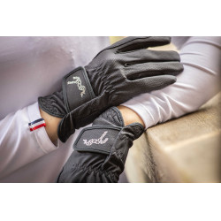 Pisma Strass Handschuhe Pénélope Marineblau Pisma Strass Handschuhe Pénélope Marineblau