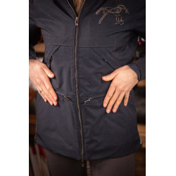 Parka Pénélope Steppy Marine Marineblau Parka Pénélope Steppy Marine Marineblau