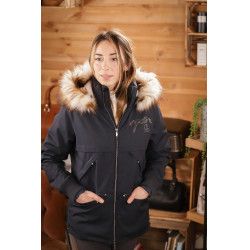 Parka Pénélope Steppy Marine Marineblau Parka Pénélope Steppy Marine Marineblau
