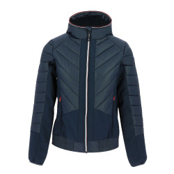 Softshelljacke Equithème Mona Marineblau