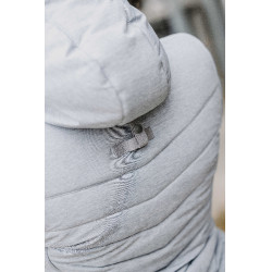 Softshelljacke Equithème Mona Meliertes Grau