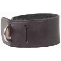 Befestigung für Hilfszügel am Sattelgurt T von T Dunkles Havanna Braun