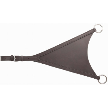 Martingalgabel voll aus Leder T de T Dunkles Havanna Braun