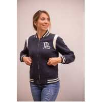 Sweat Pénélope University Marine / Weiß (natur)